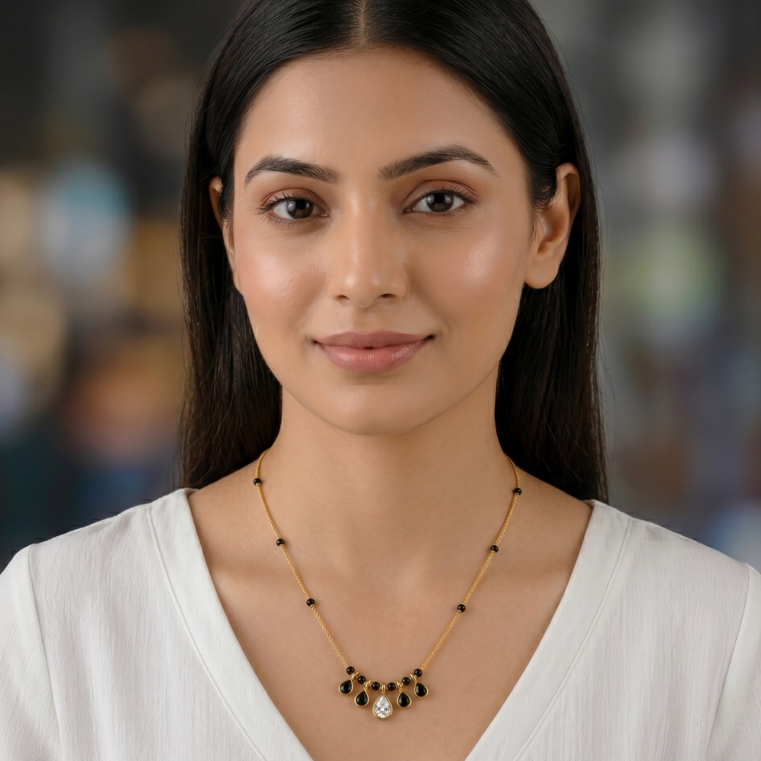 Everyday Sparkle Cluster Mangalsutra