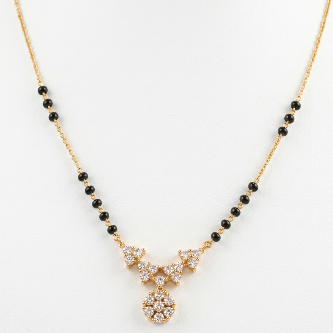The Starlight Bouquet Crystal Mangalsutra