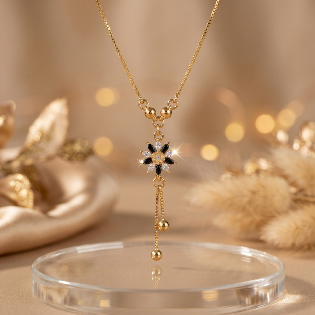 Dark Starburst Dangle Chain
