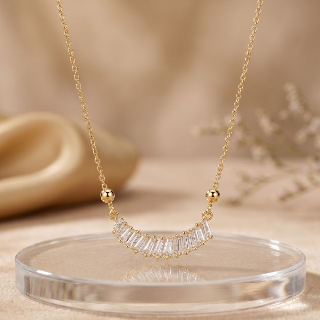 Modern Rose Gold Solitaire Mangalsutra for Women