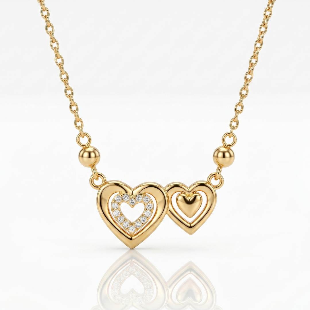 The Interlocking Hearts Chain