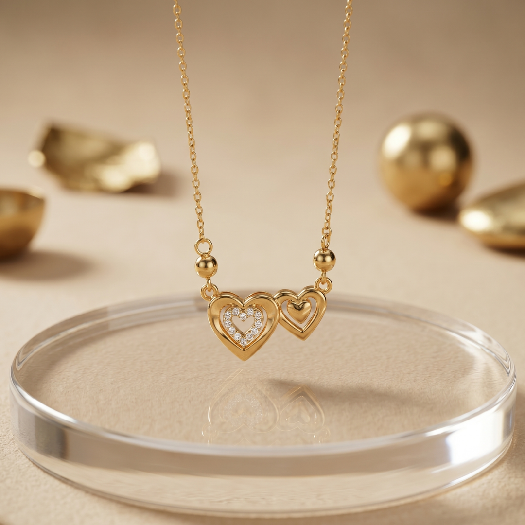 The Interlocking Hearts Chain