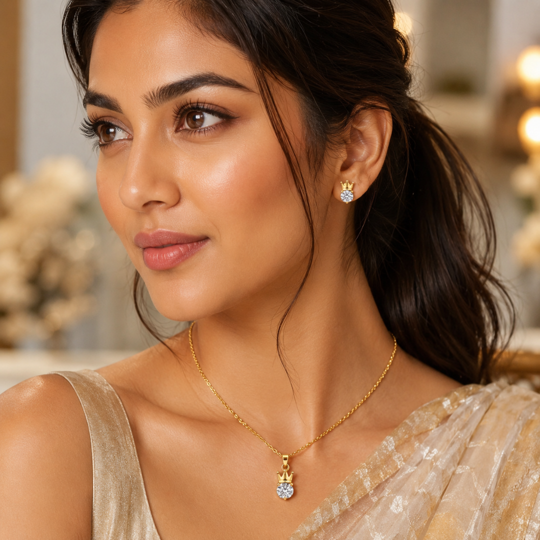 Birthday Gift Special Crown Jewelry Set
