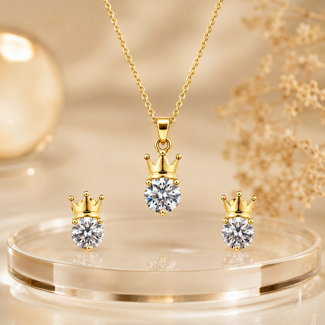 Birthday Gift Special Crown Jewelry Set