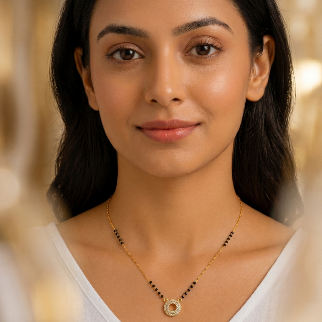 The 'Avni' Eternity Circle Mangalsutra