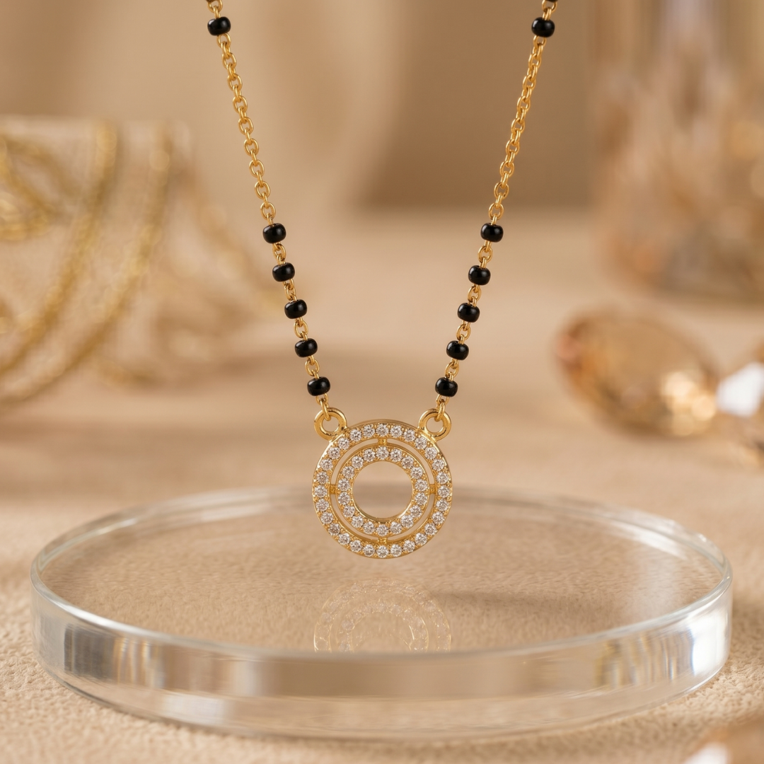The 'Avni' Eternity Circle Mangalsutra