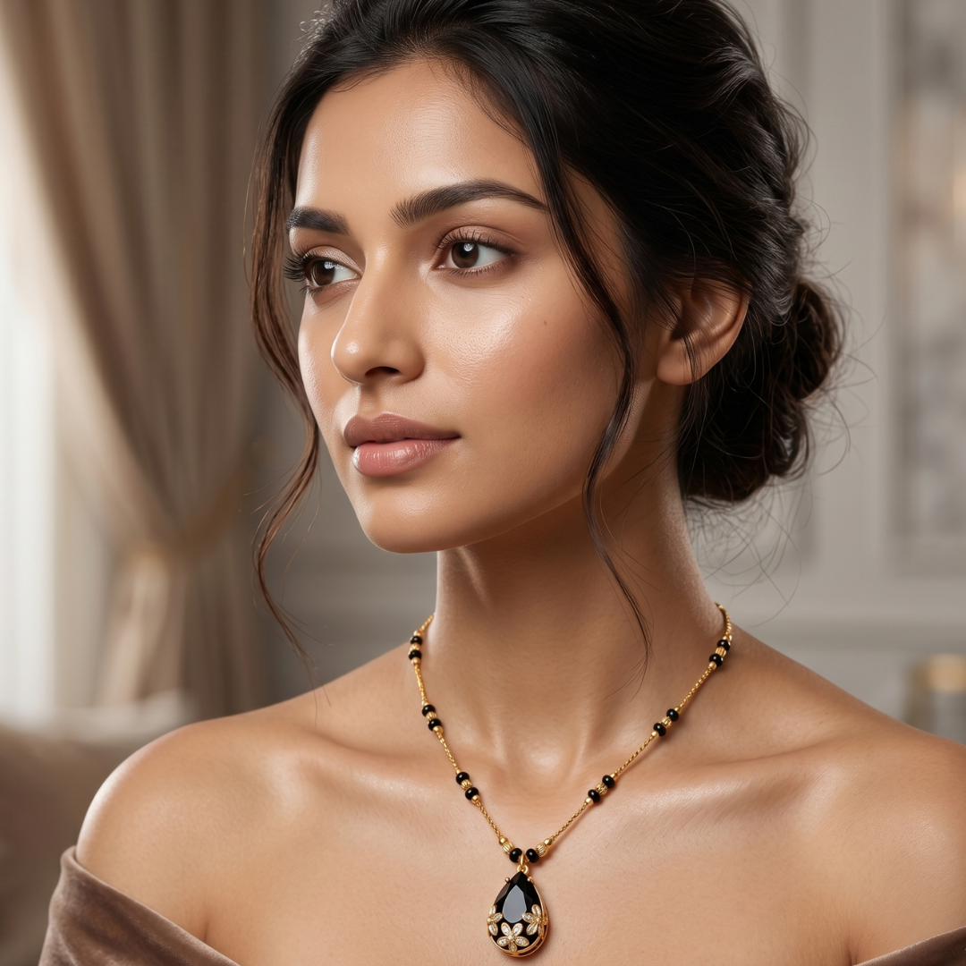 The 'Anya' Teardrop Mangalsutra