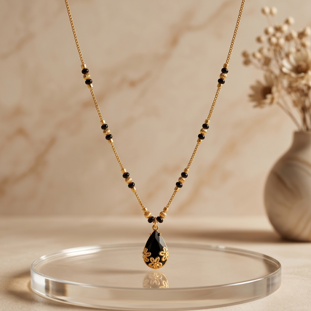 The 'Anya' Teardrop Mangalsutra