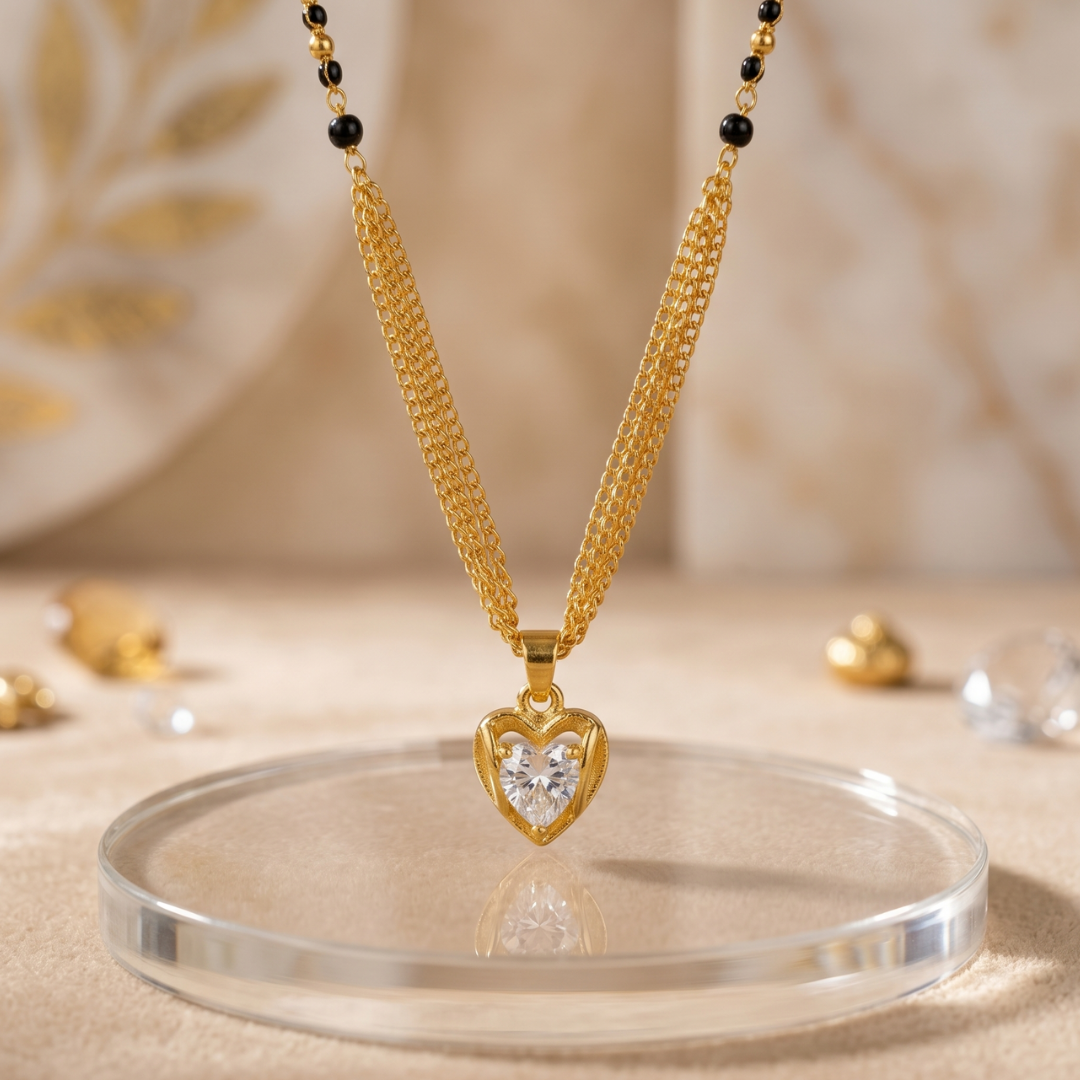Contemporary Solitaire Mangalsutra