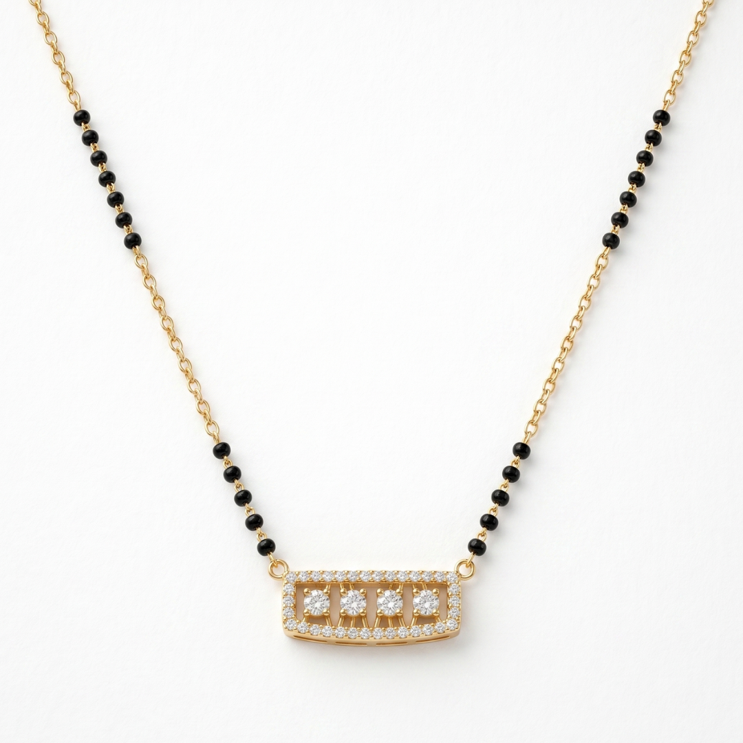 Noir Grace Mini Mangalsutra