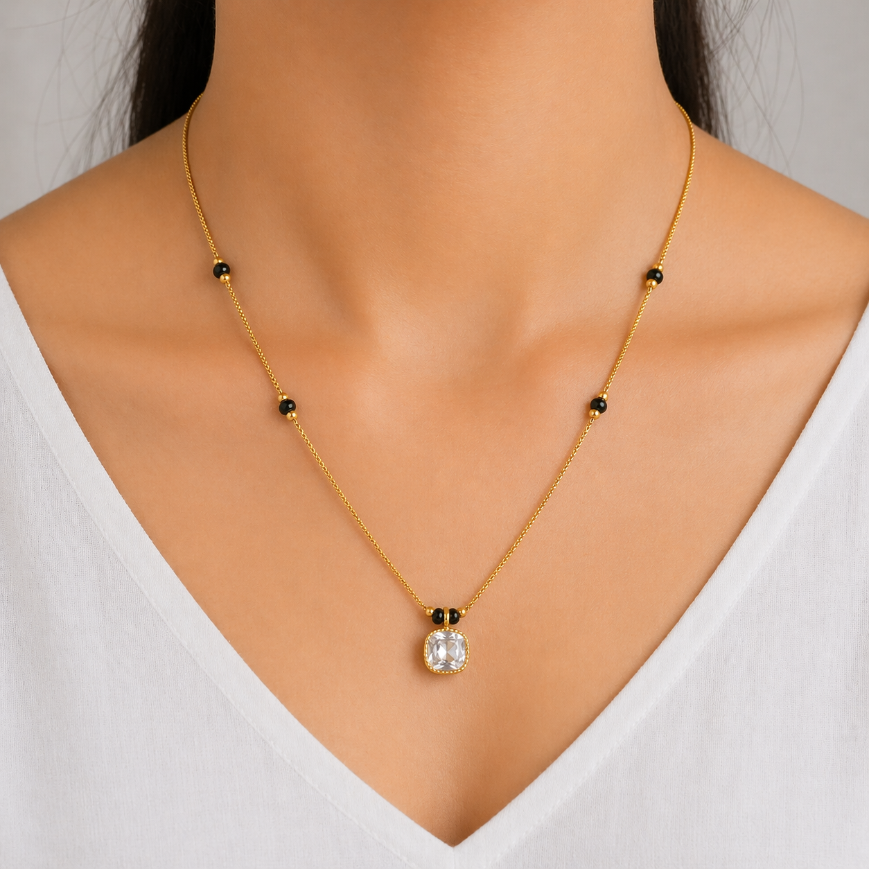 The 'Sia' Solitaire Mangalsutra