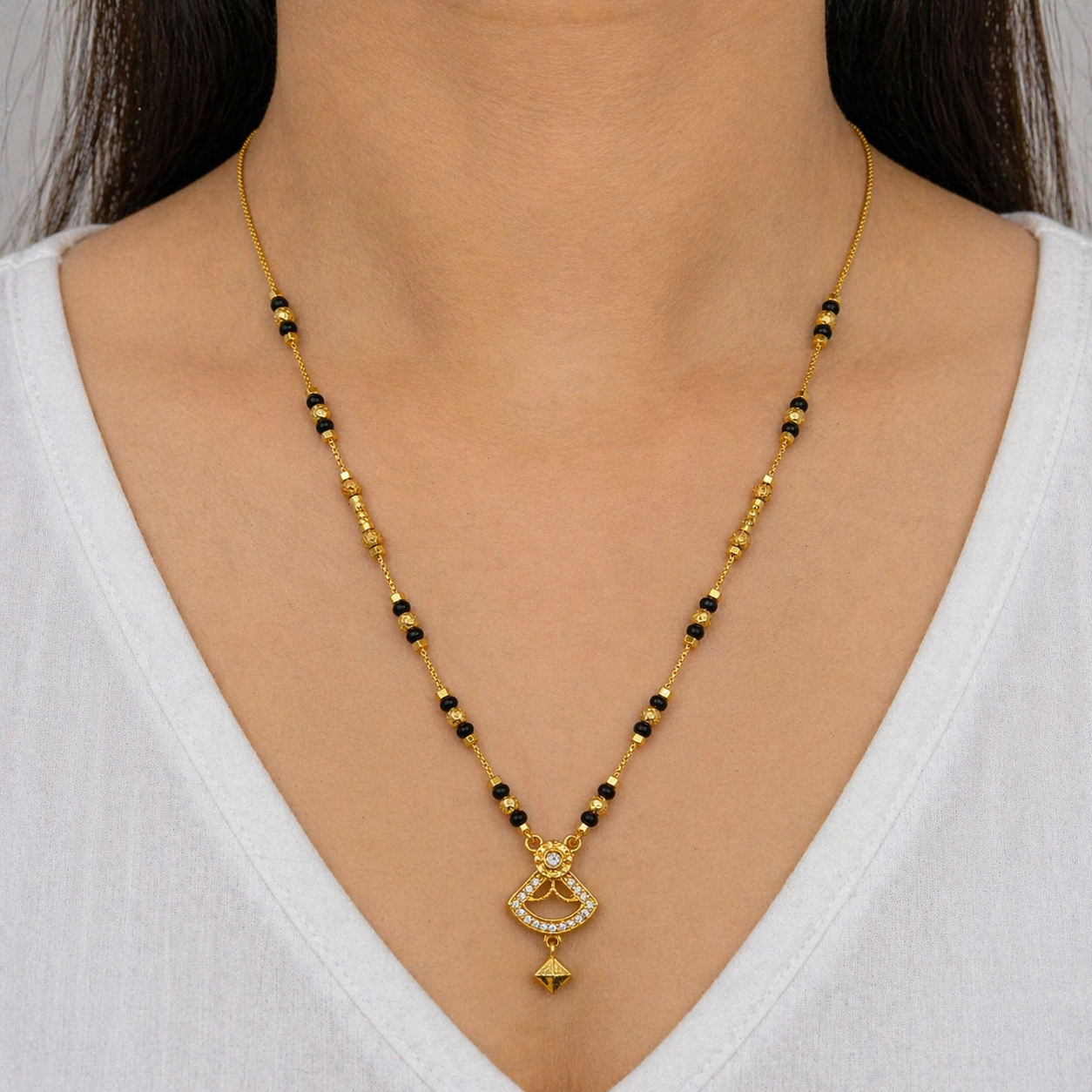 The 'Zara' Art Deco Mangalsutra