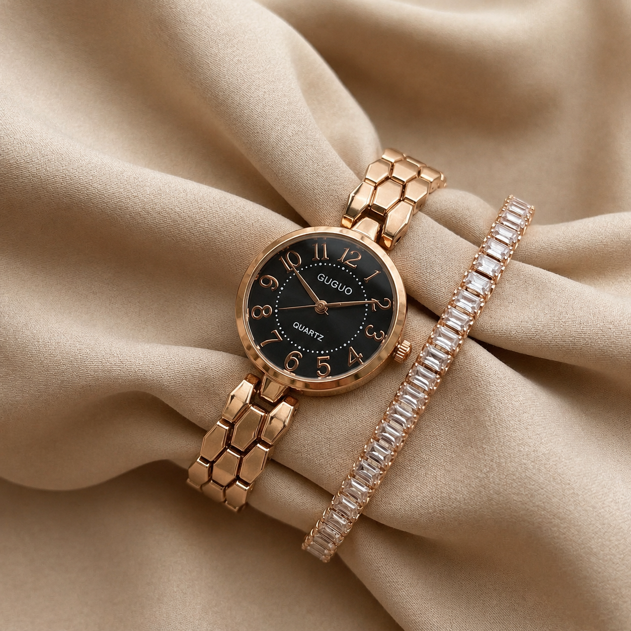 The TEJVIRA Classic Black Dial