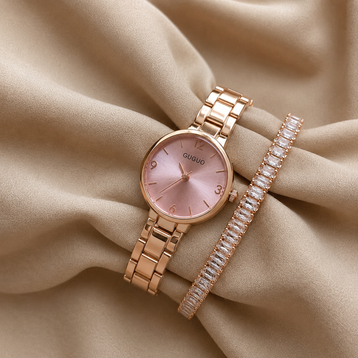 The TEJVIRA Signature Pink Dial