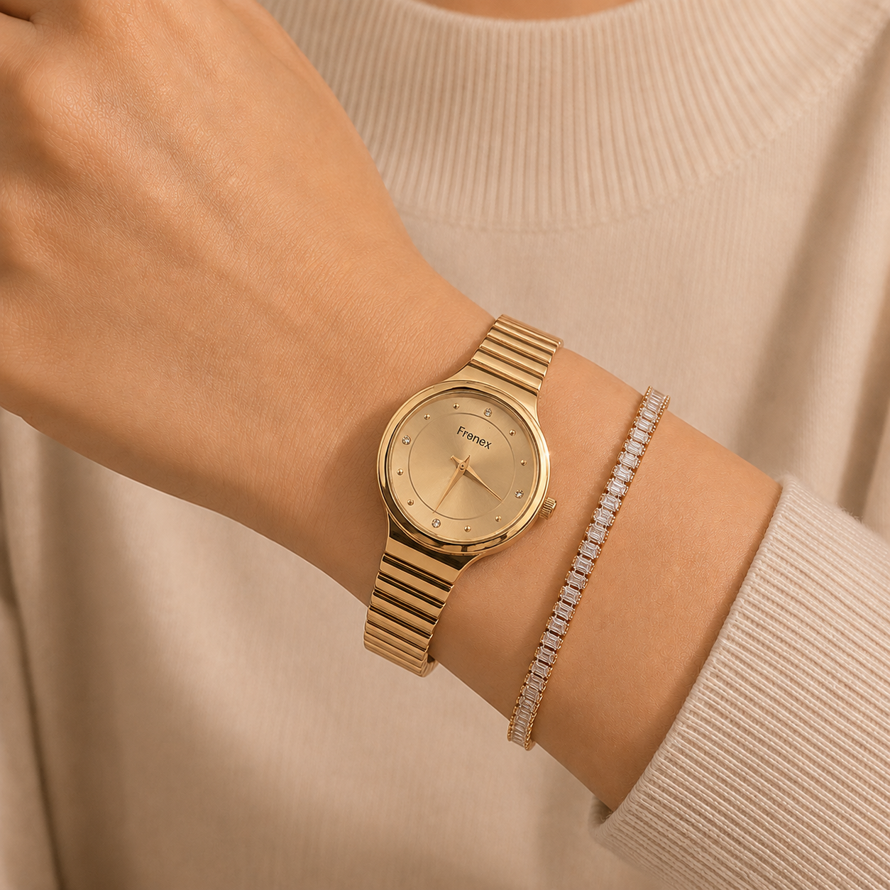 The TEJVIRA Vintage Gold Watch Duo
