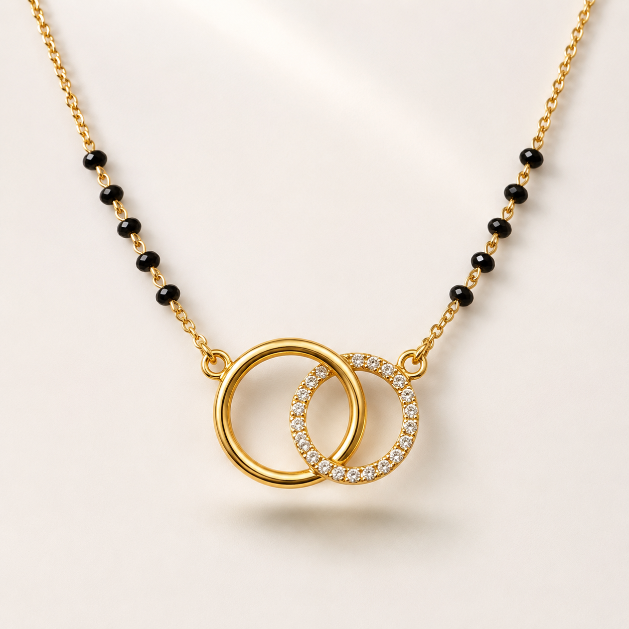 Twin Circle Love Mangalsutra