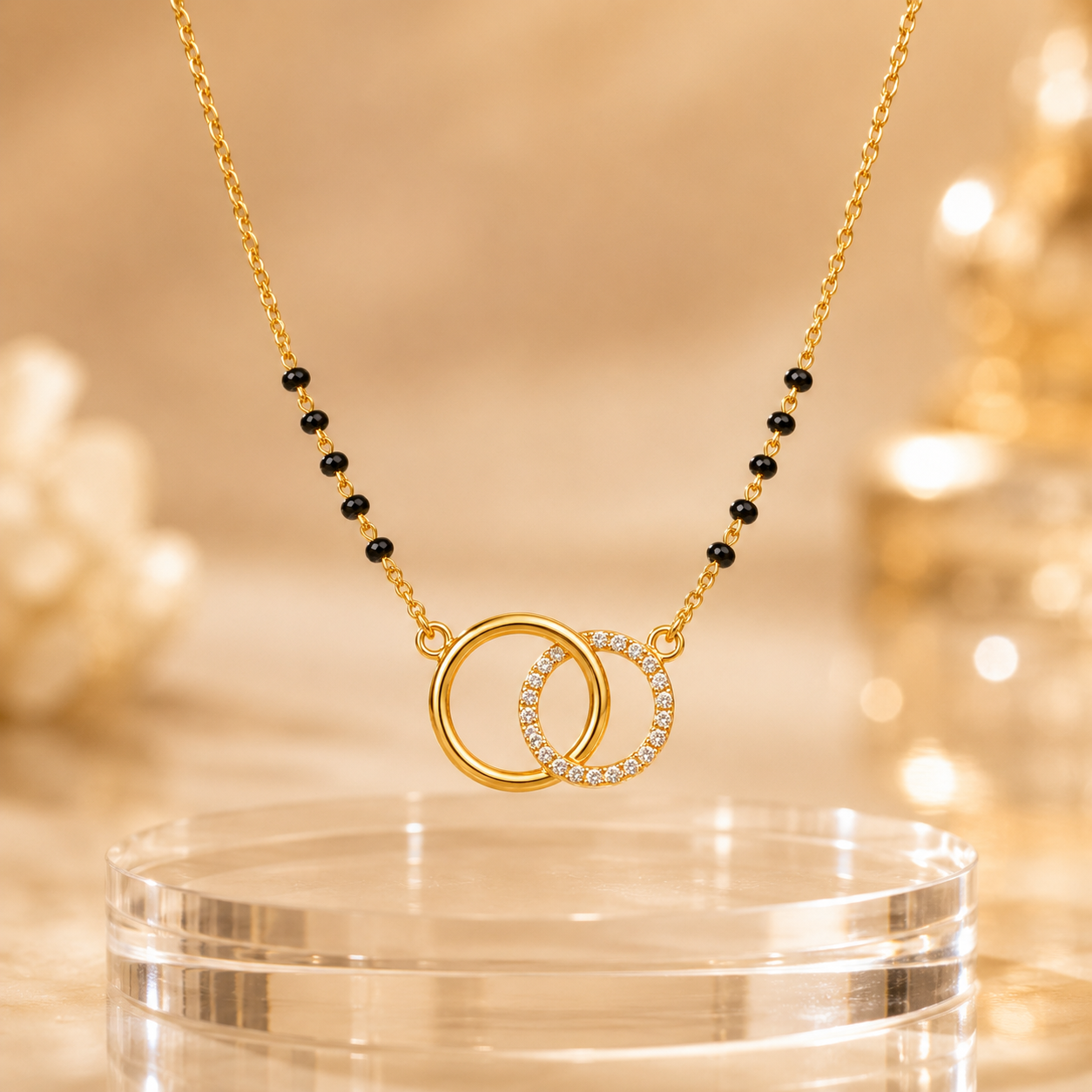 Twin Circle Love Mangalsutra