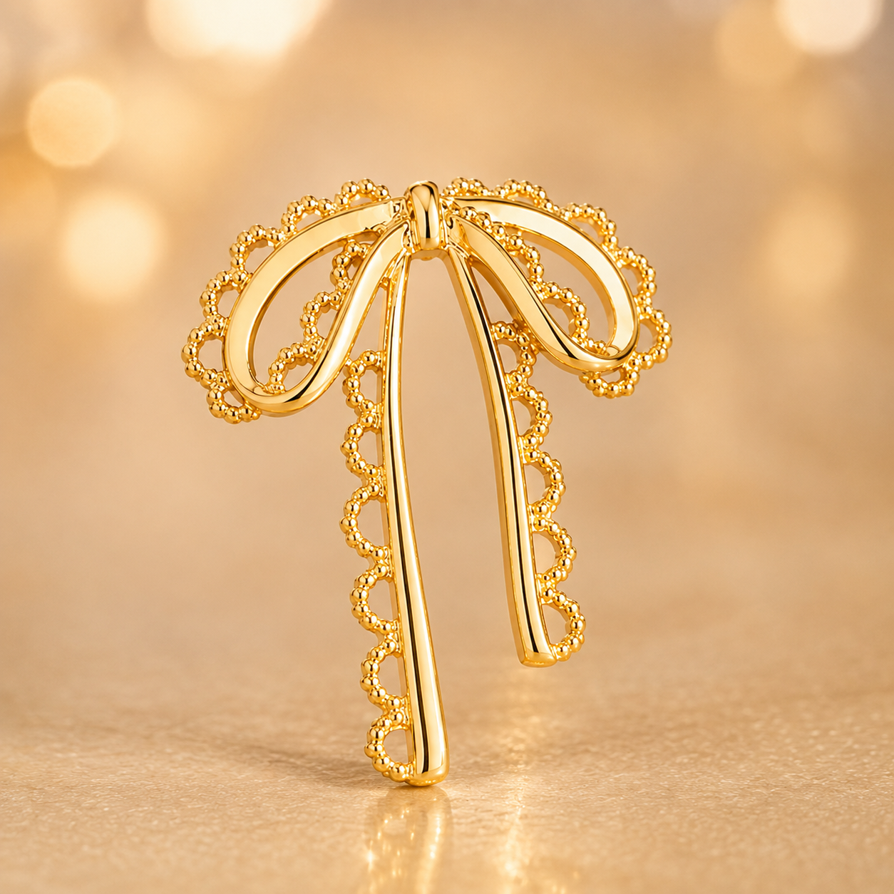 The 'Juliette' Lace Bow Earrings