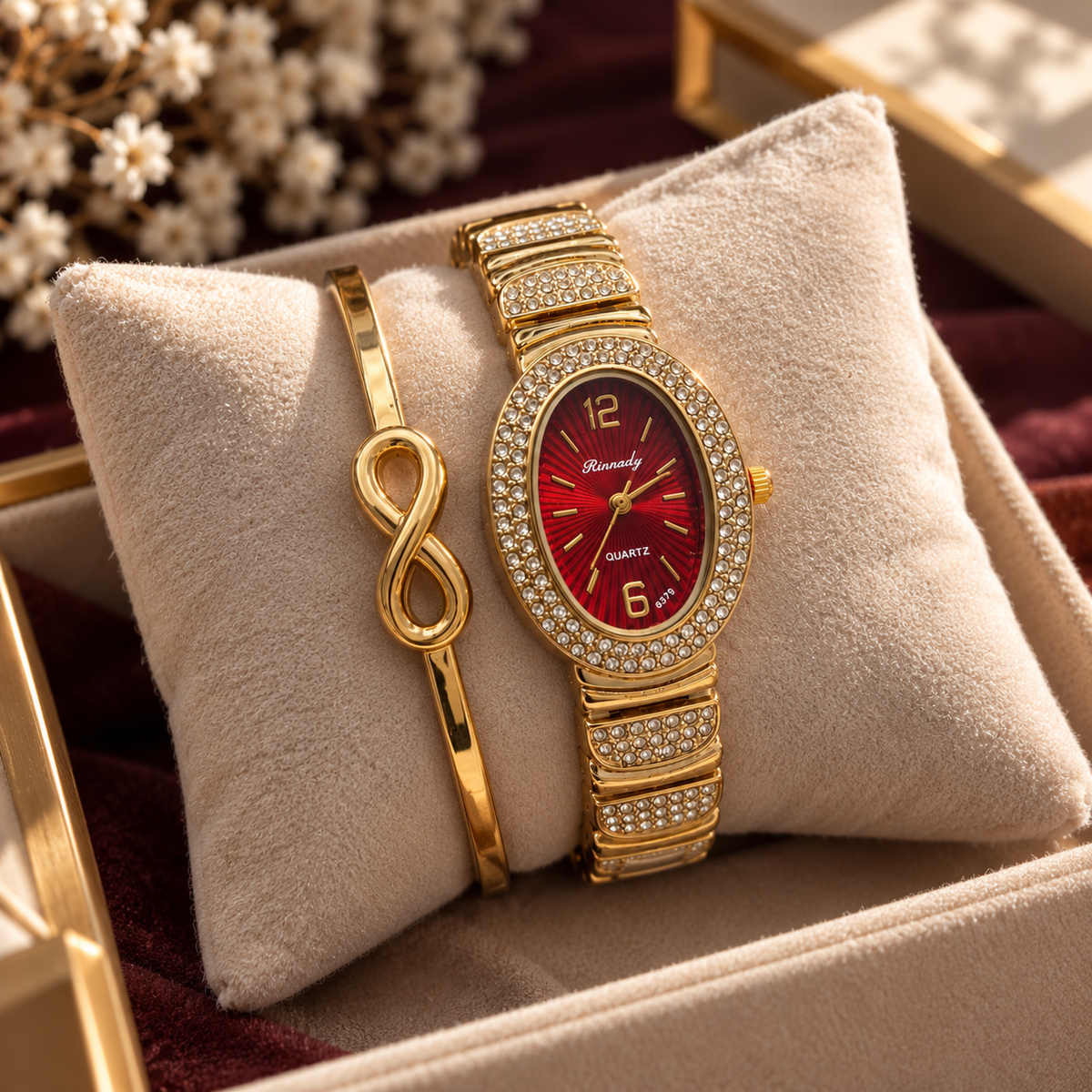 The TEJVIRA Infinity Ruby Grace Duo
