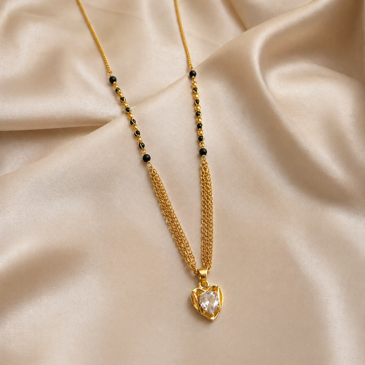 Contemporary Solitaire Mangalsutra