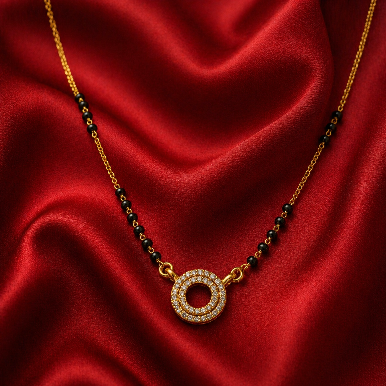 The 'Avni' Eternity Circle Mangalsutra