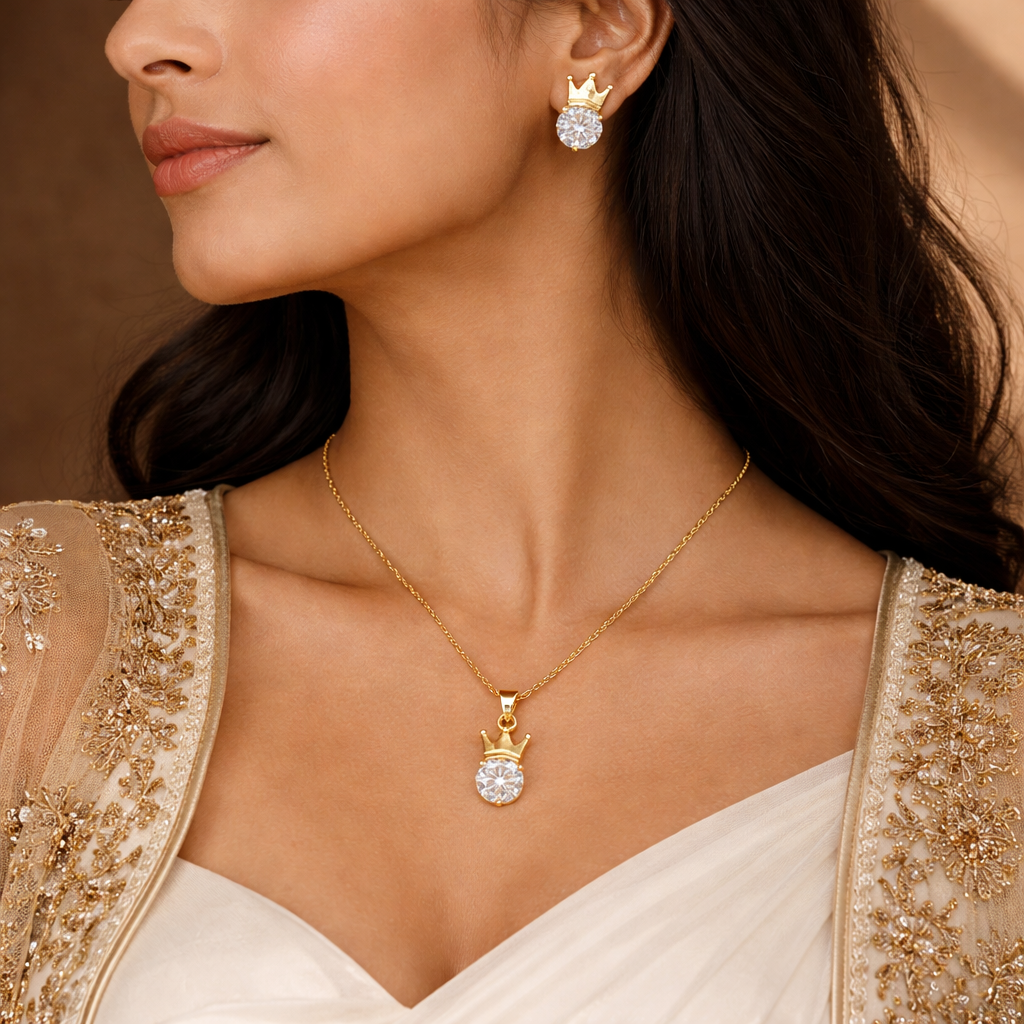 Birthday Gift Special Crown Jewelry Set