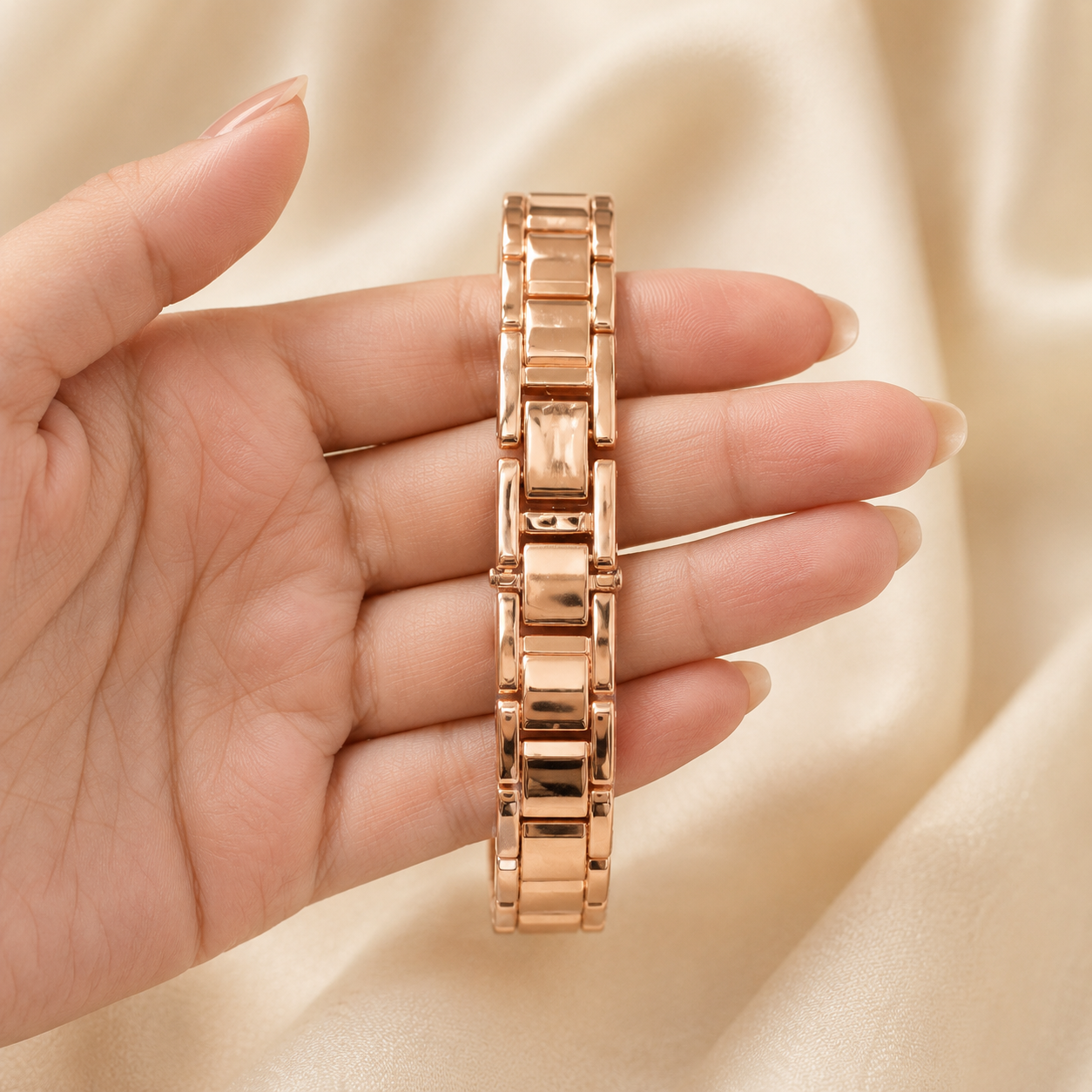 The TEJVIRA Classic Rose Gold Duo