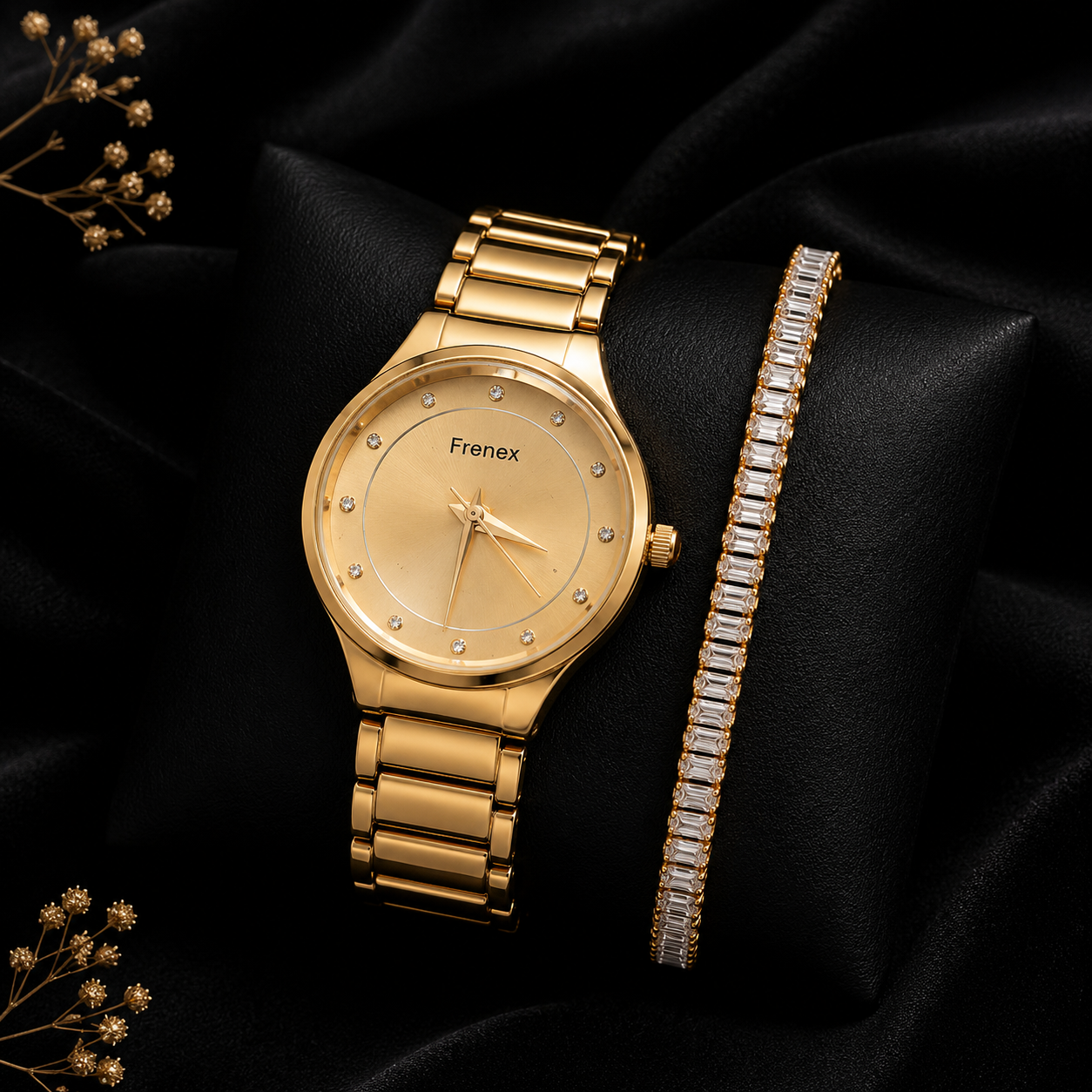 The TEJVIRA Vintage Gold Watch Duo