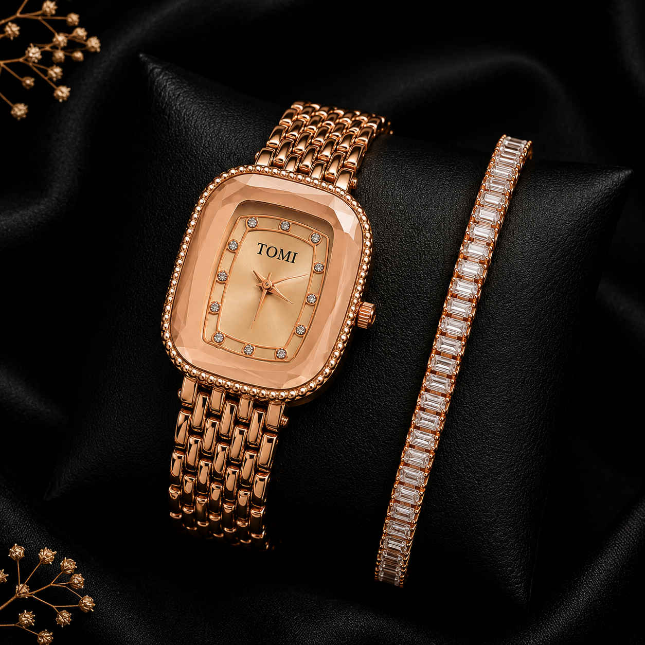 The TEJVIRA Rosegold Radiance Duo