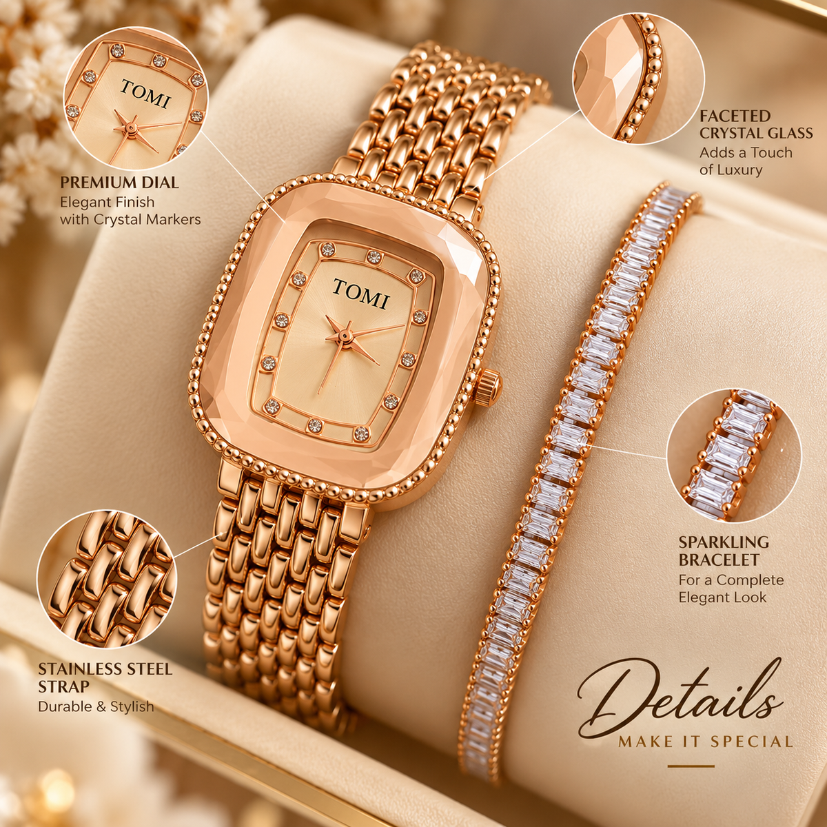 The TEJVIRA Rosegold Radiance Duo