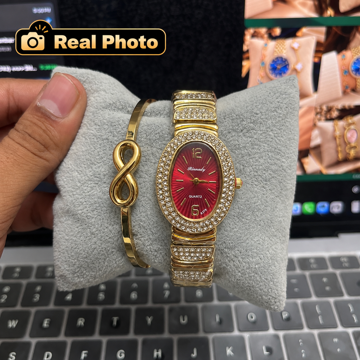 The TEJVIRA Infinity Ruby Grace Duo