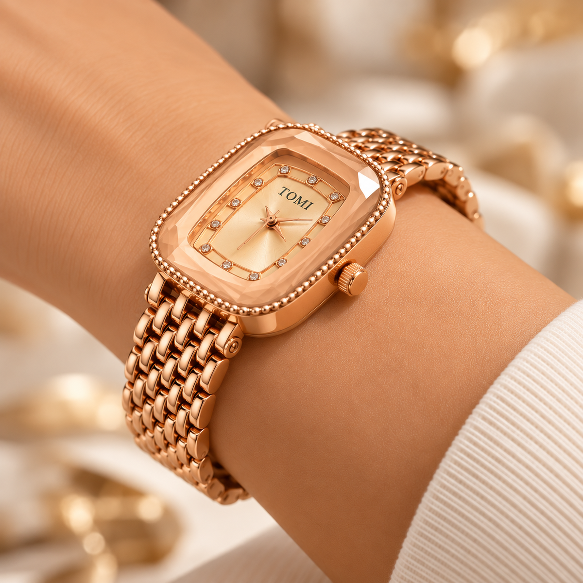 The Aurelle Rose Gold Champagne