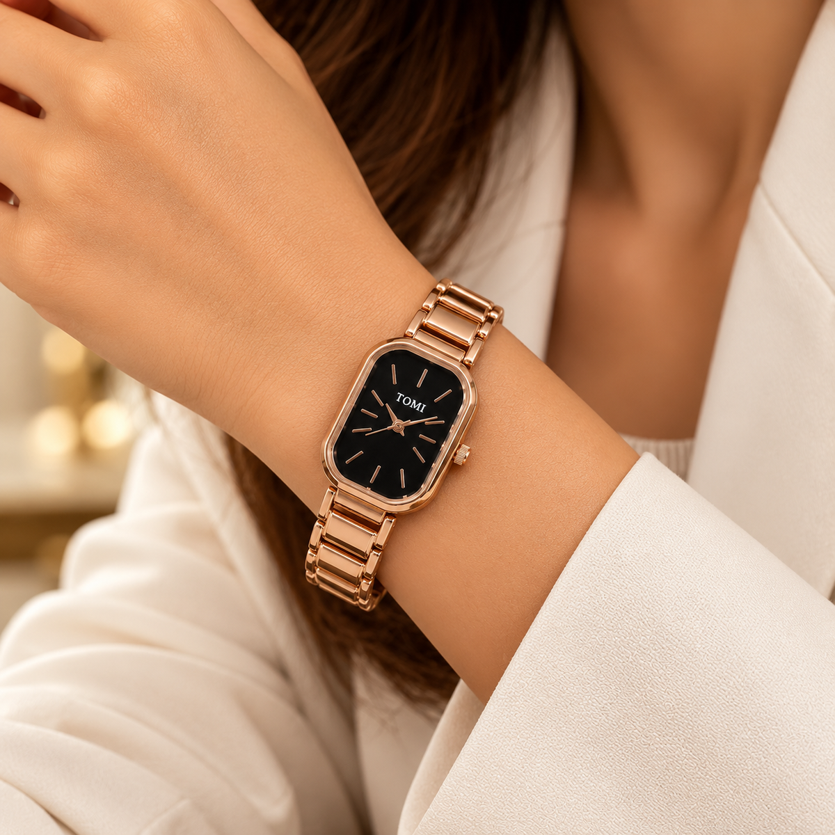 Midnight Classic Rose Gold Black
