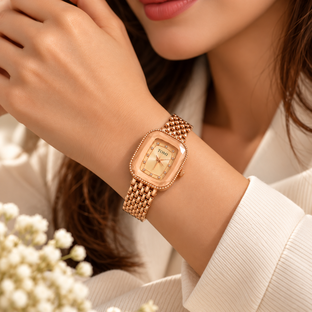 The Aurelle Rose Gold Champagne