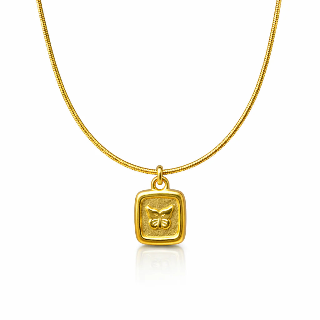 The Gilded Butterfly Heirloom Snake Chain