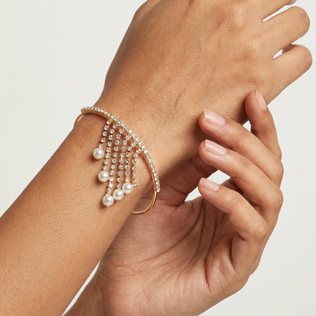 The 'Nazar' Evil Eye Cuff Bracelet