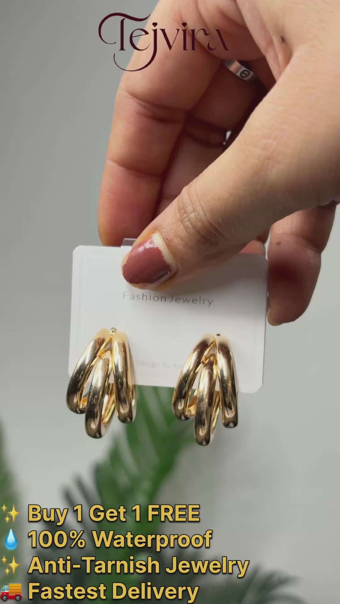 The Golden Era Layered Chunky Hoops