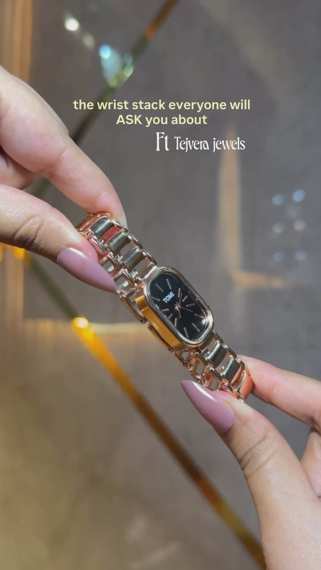The TEJVIRA Signature Rosegold & Black Essential Duo