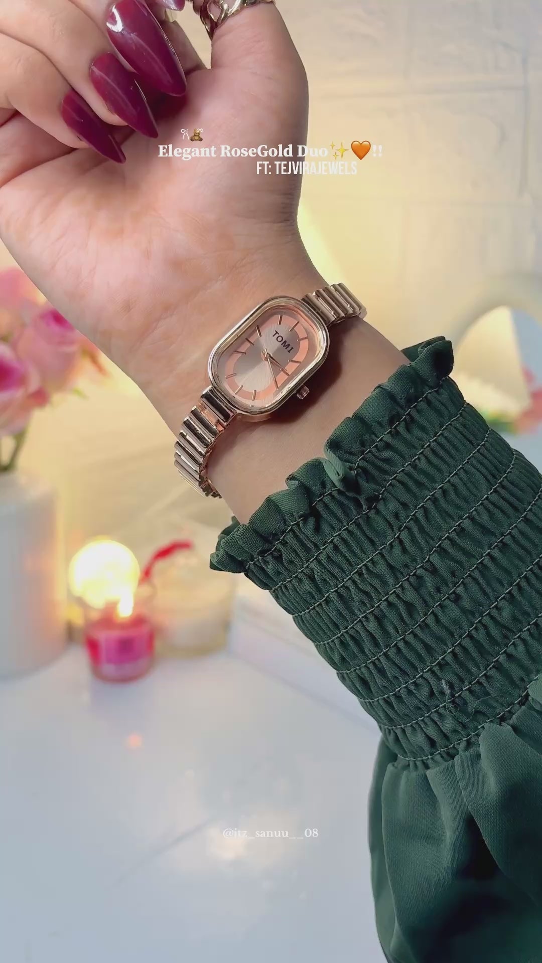 The TEJVIRA Signature Rosegold Essential Duo