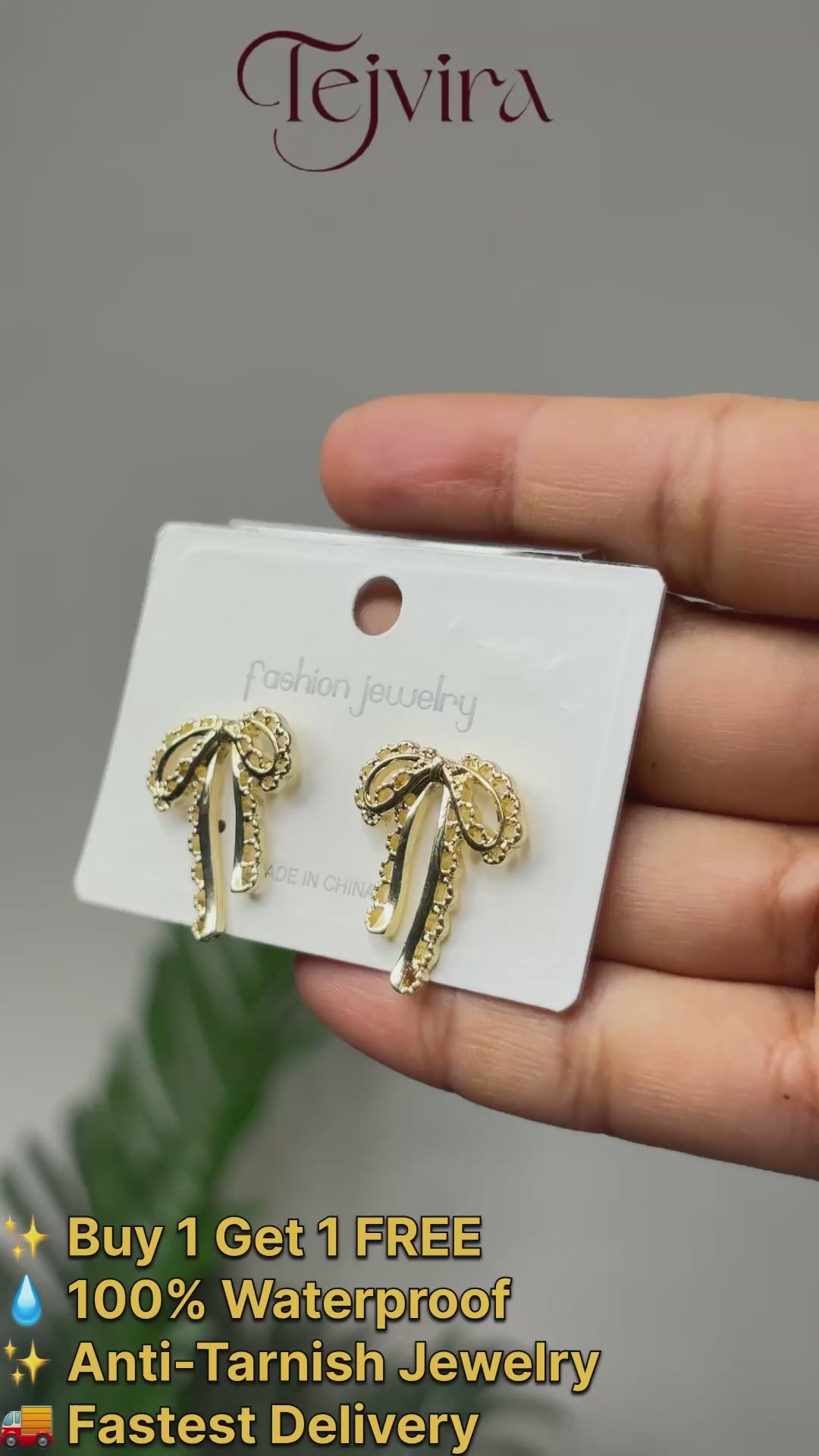 The 'Juliette' Lace Bow Earrings