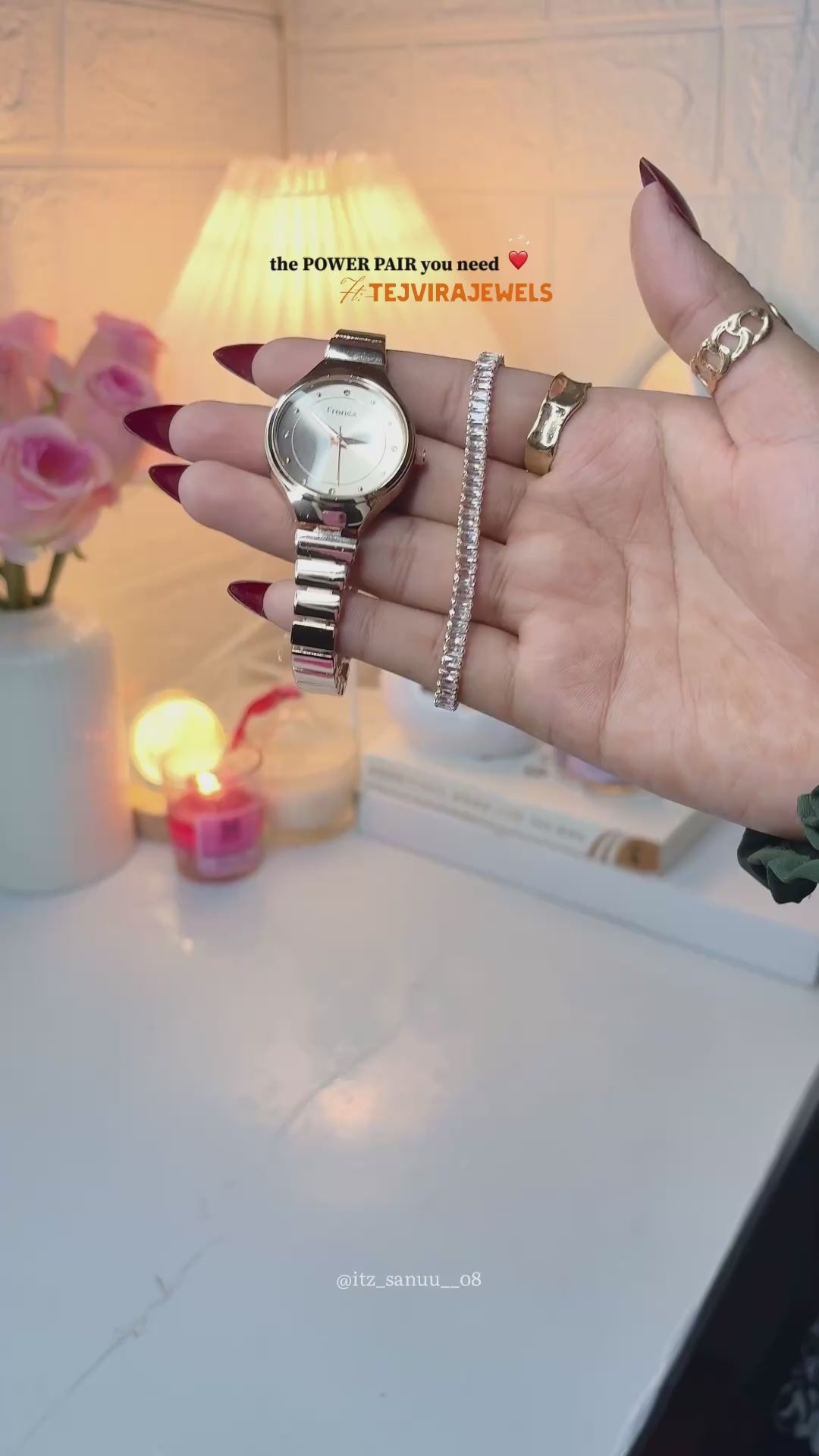 The TEJVIRA Vintage Gold Watch Duo