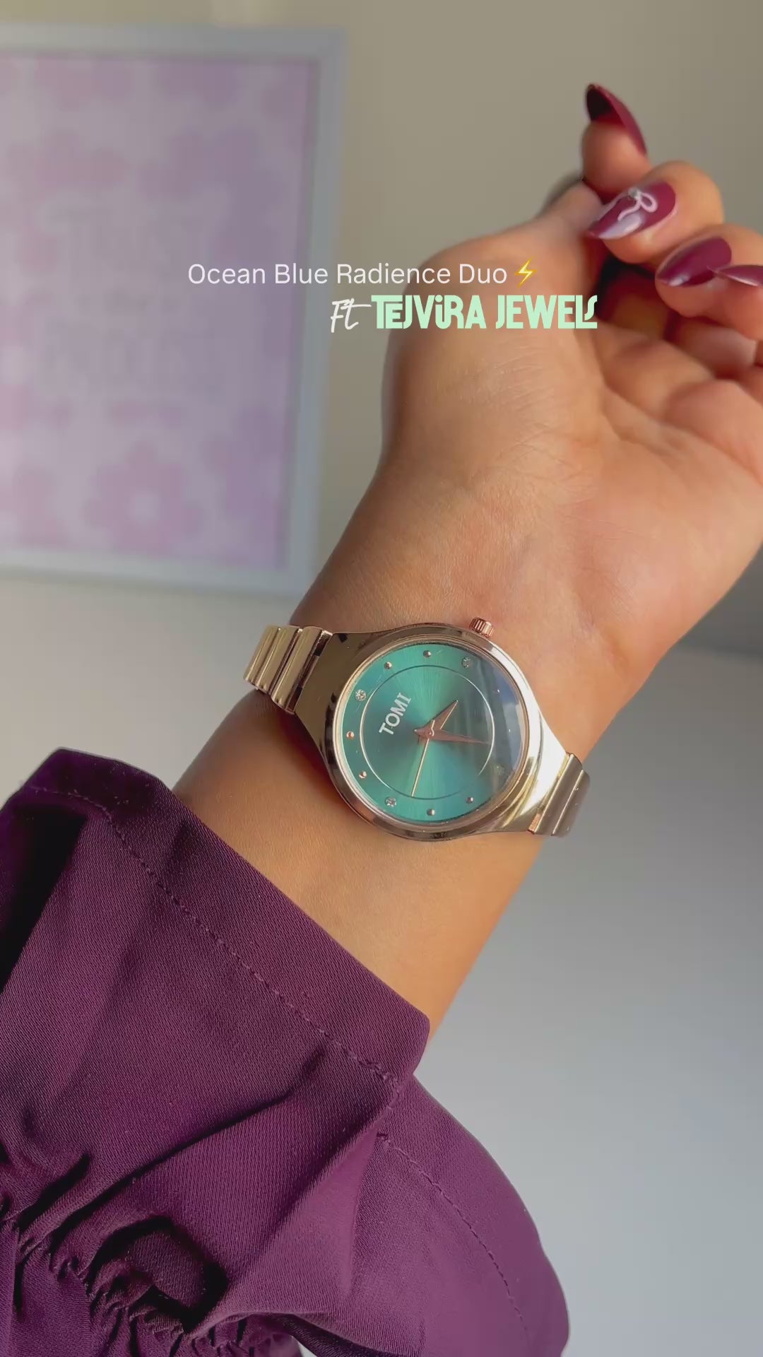 The TEJVIRA Ocean Blue Radience Duo