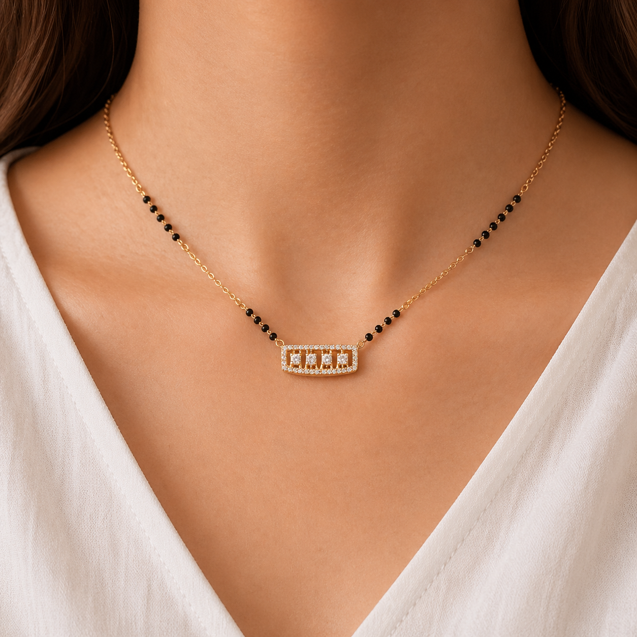 Noir Grace Mini Mangalsutra