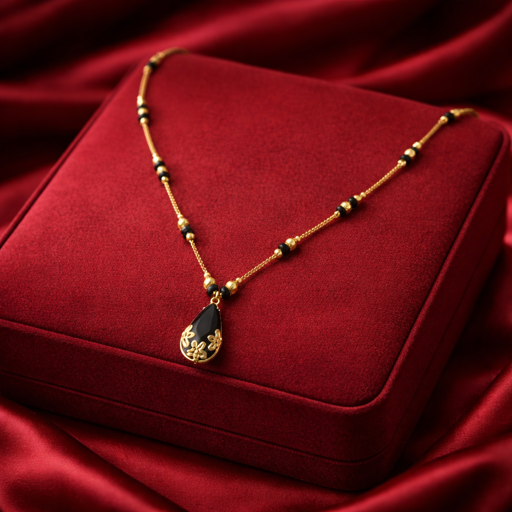 The 'Anya' Teardrop Mangalsutra
