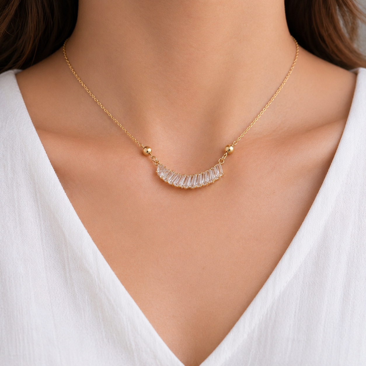 Modern Rose Gold Solitaire Mangalsutra for Women